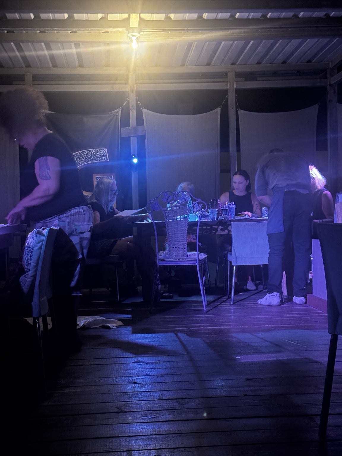 Participants in John Dominic Colón’s workshop at Rising Roost